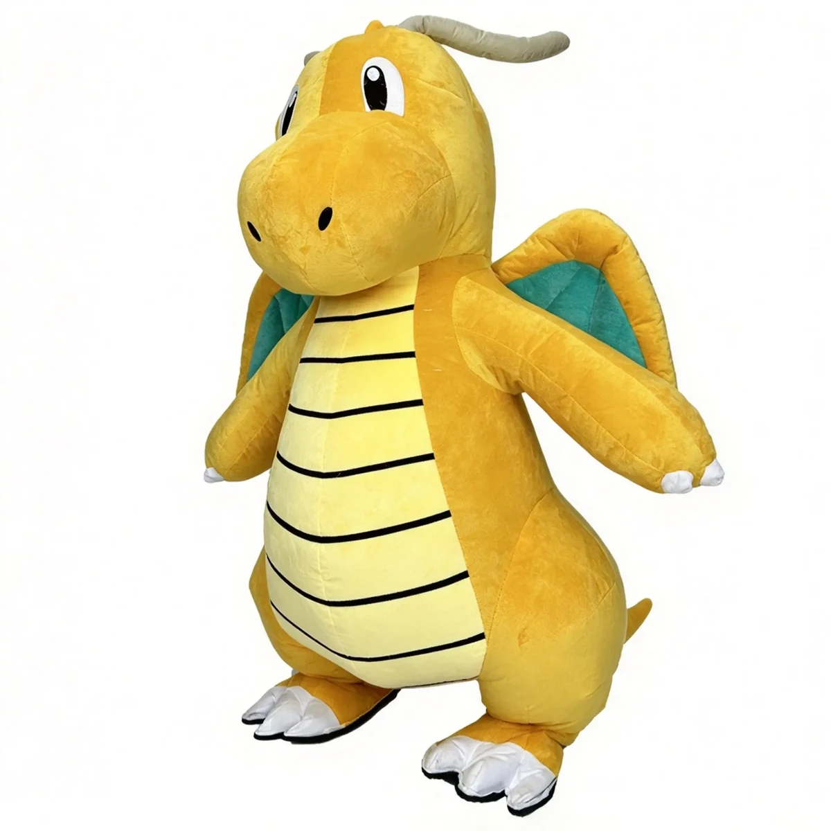 Yellow Winged Dragon Mascot — inflatable mascot costume, factory photo