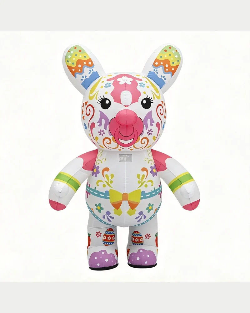 Folk Art Rabbit Mascot