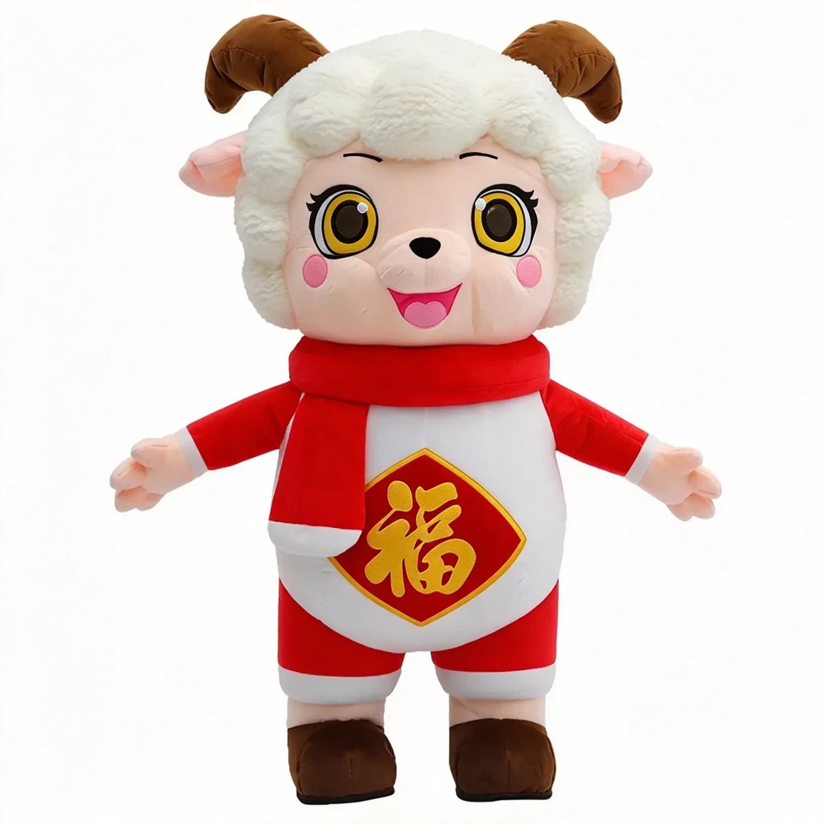 Lunar New Year Sheep Mascot — inflatable mascot costume, factory photo