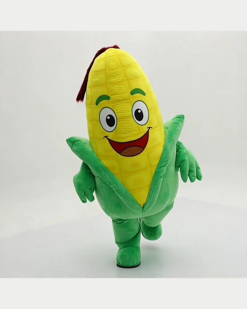 Happy Corn Mascot