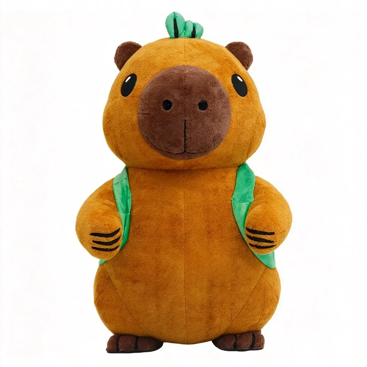 Backpack Capybara Mascot — inflatable mascot costume, factory photo