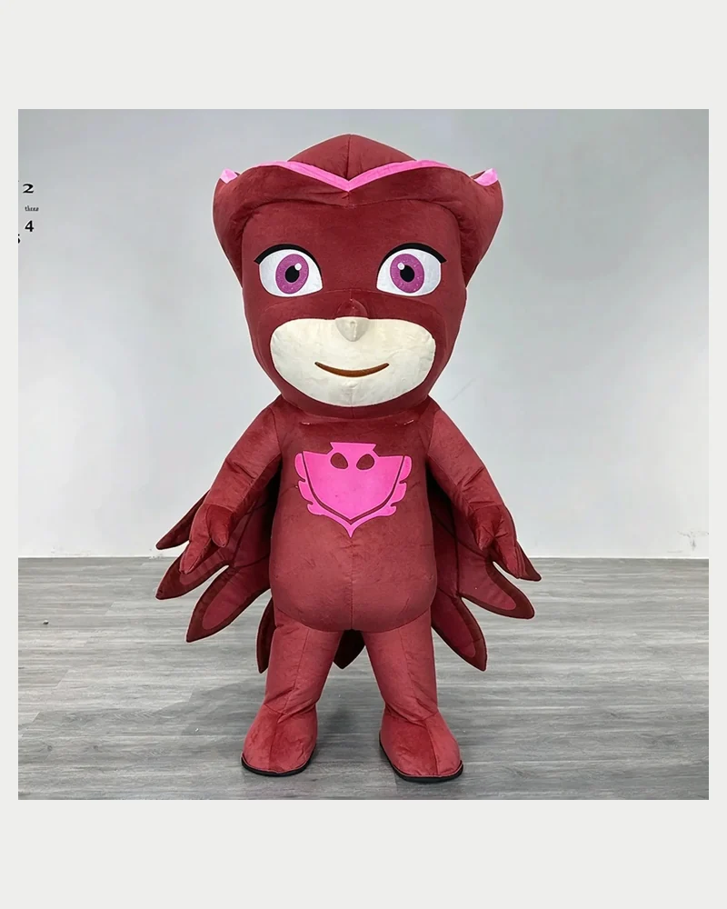 Red Owl Hero Mascot