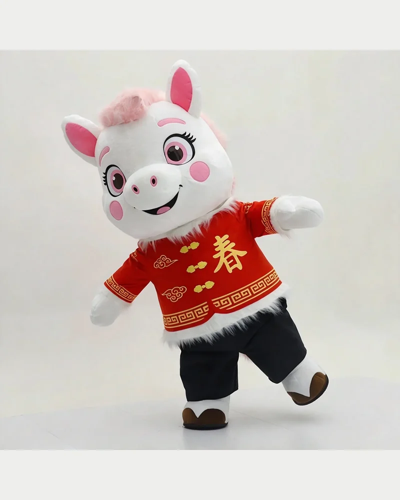 Spring Festival Horse Mascot