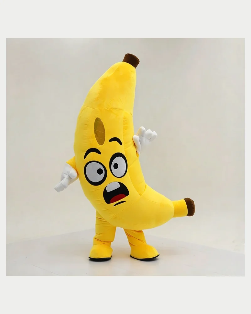 Funny Banana Mascot