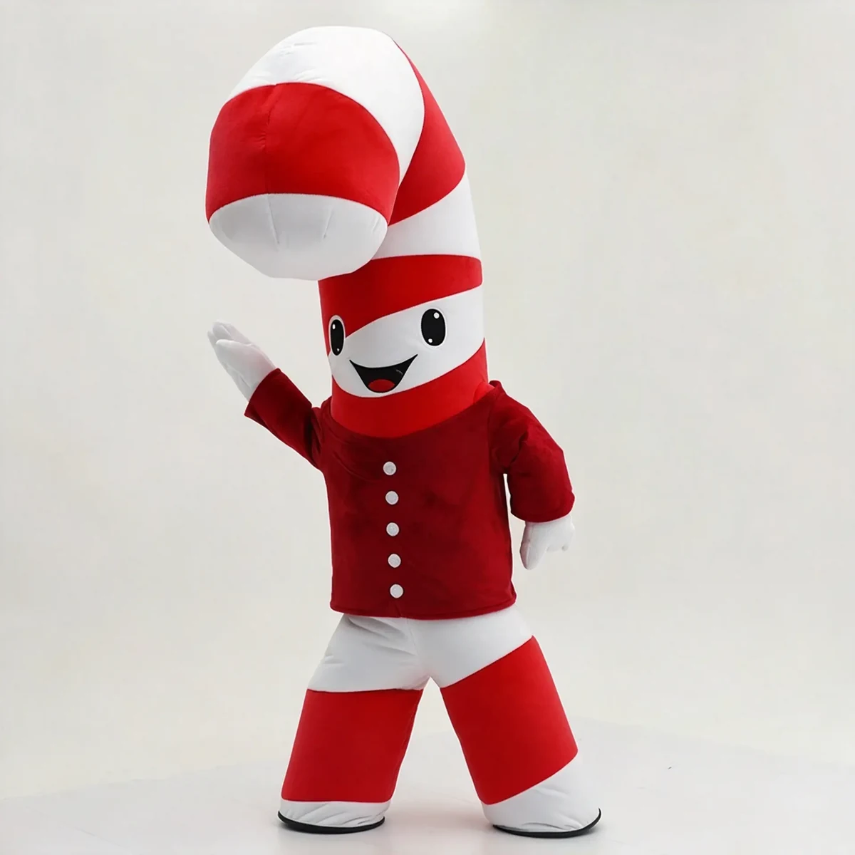 Candy Cane Character Mascot — inflatable mascot costume, factory photo