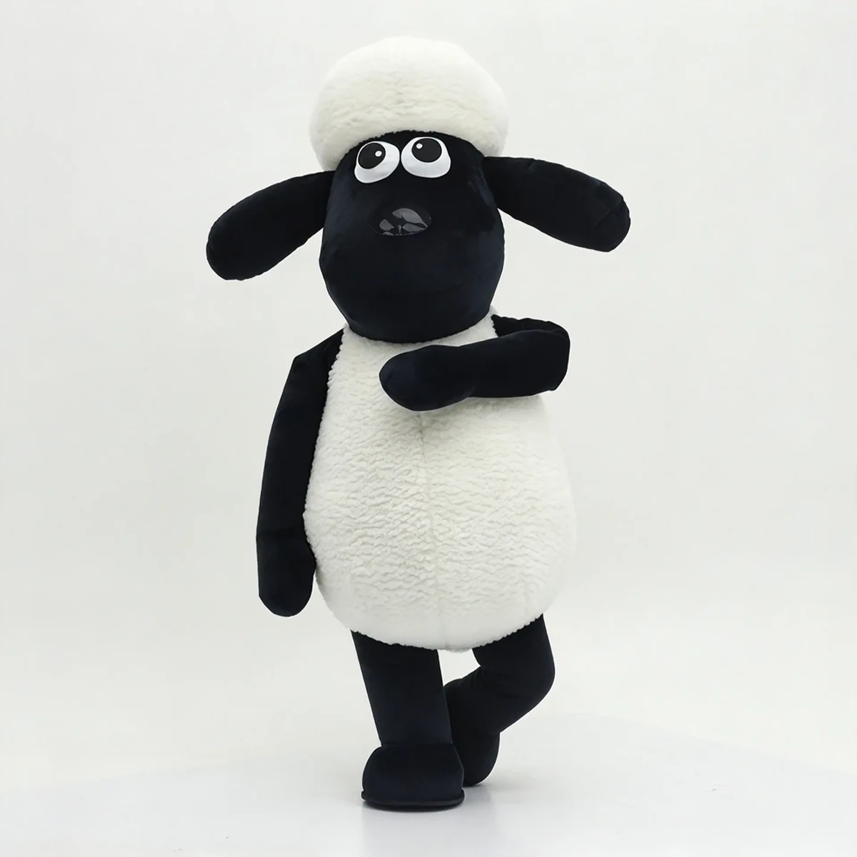 Dancing Sheep Mascot — inflatable mascot costume, factory photo