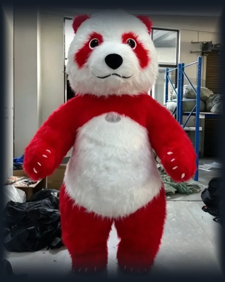 Panda Mascot — Color Collection