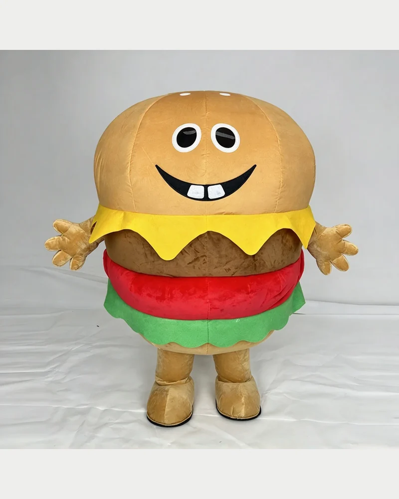 Hamburger Character Mascot