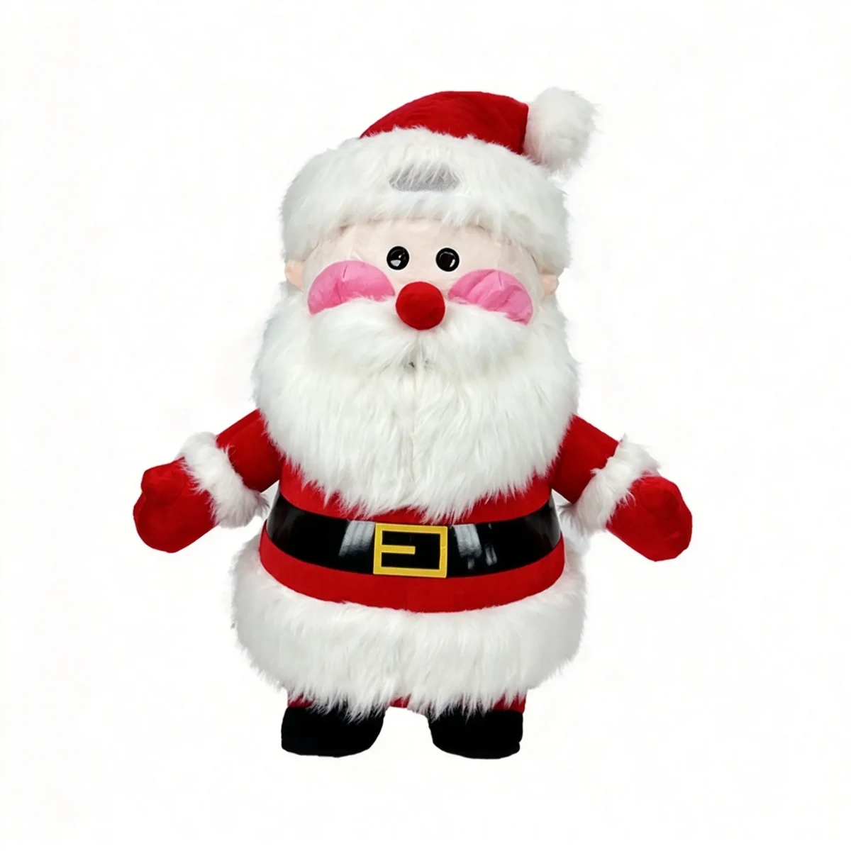 Cute Santa Mascot — inflatable mascot costume, factory photo