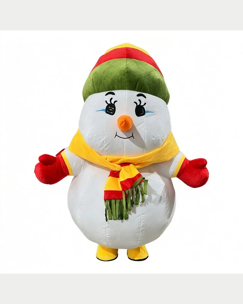 Winter Snowman Mascot