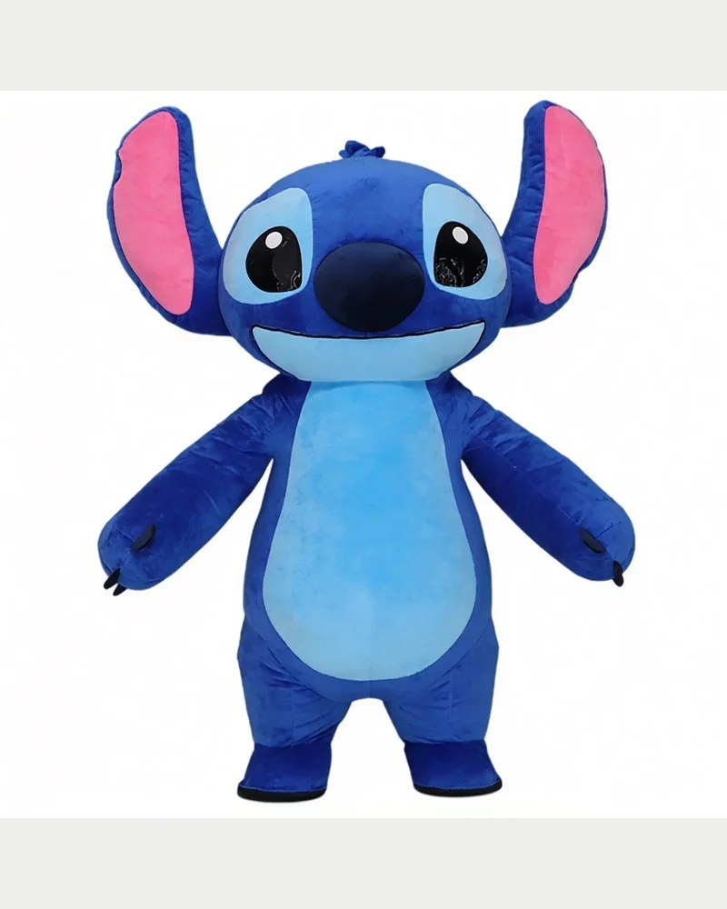 Blue Alien Mascot