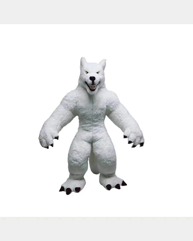White Werewolf Mascot
