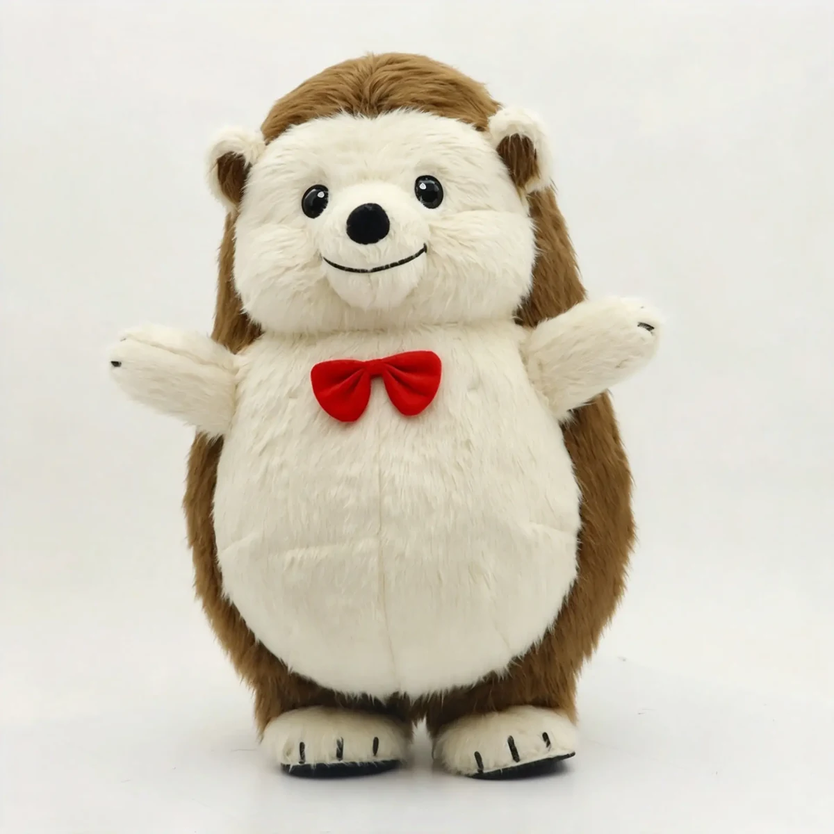 Brown Hedgehog Mascot — inflatable mascot costume, factory photo