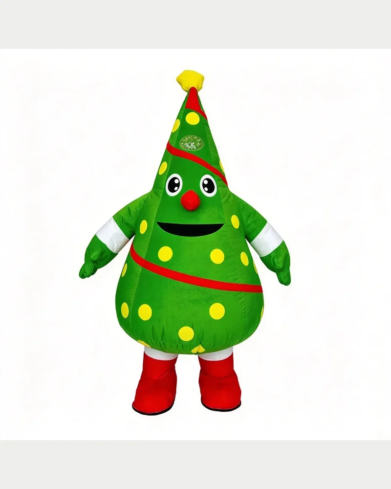 Christmas Tree Character Mascot