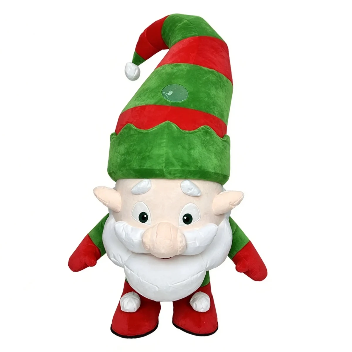 Christmas Gnome Mascot — inflatable mascot costume, factory photo